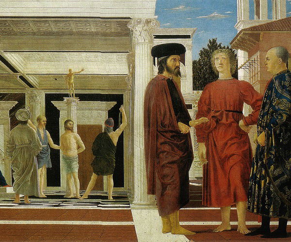 A flagelação de Cristo - Piero della Francesca (1455 - 1460)