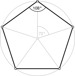Pentágono - forma geométrica