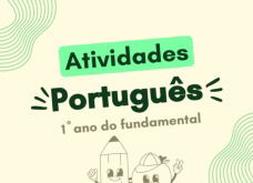 Atividades de Português para 1º ano do Fundamental