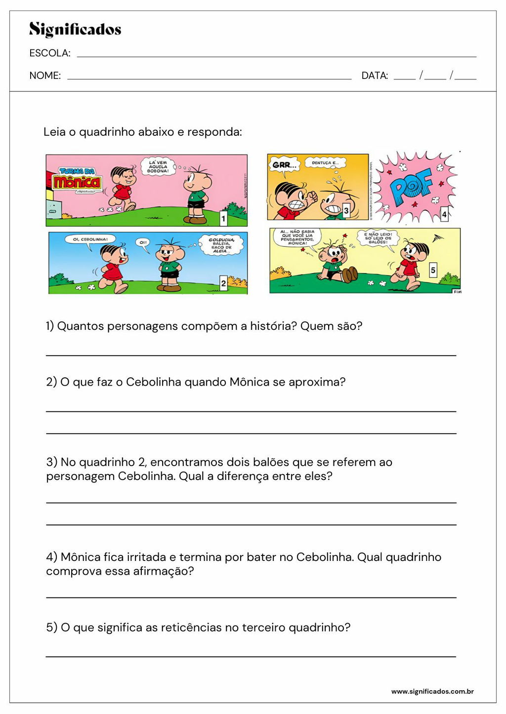 atividades português 5º ano - p.2