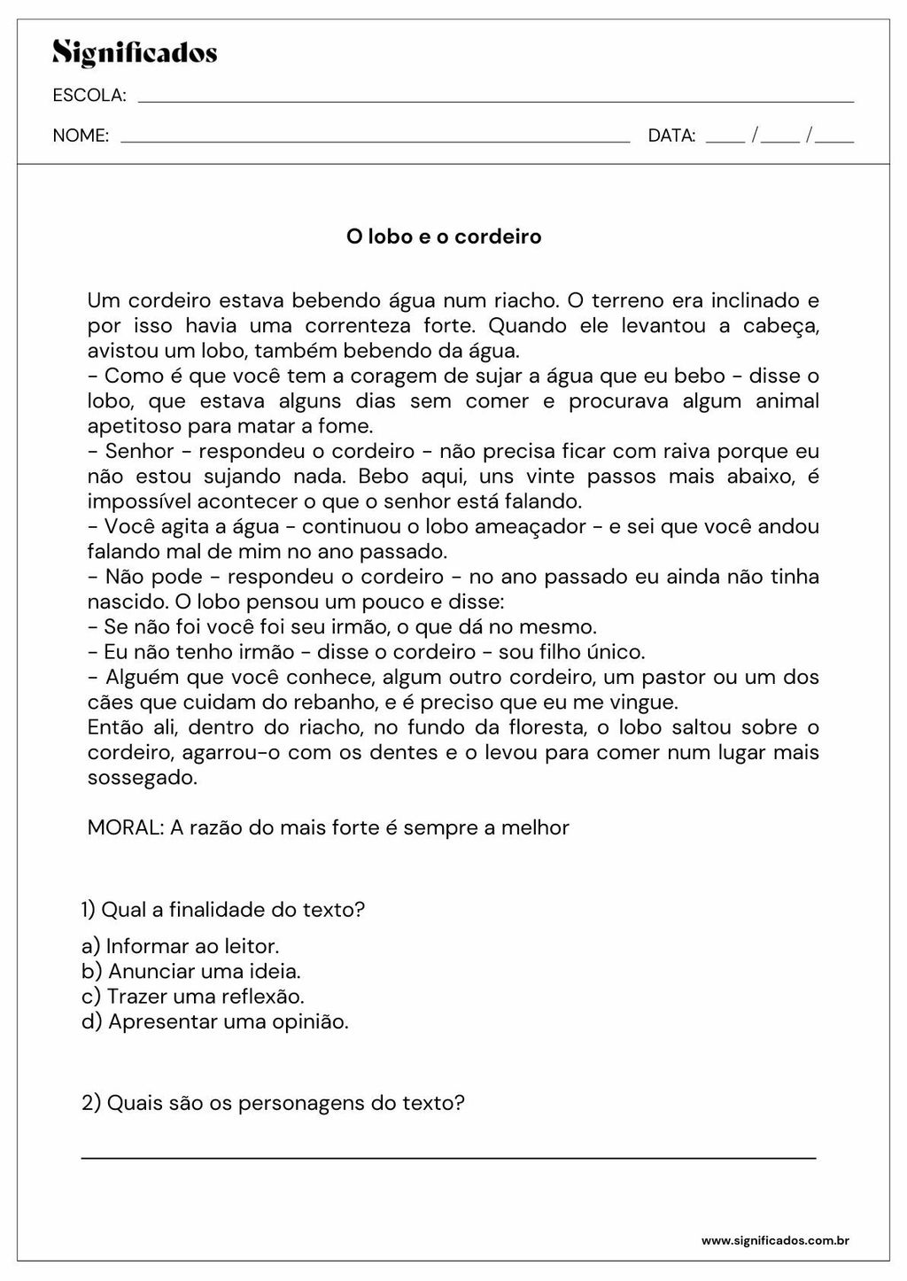 atividades português 5º ano - p.3