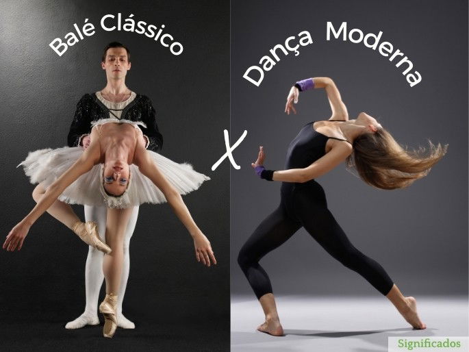 dança moderna x balé classico