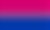 Bandeira bissexual com as cores rosa, roxo e azul.