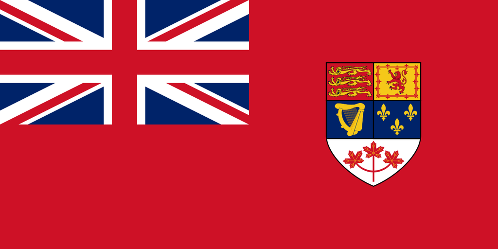 Bandeira confederação do Canadá