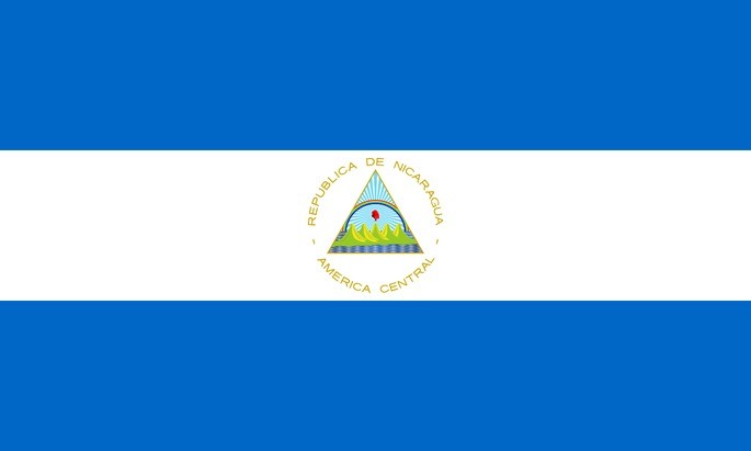 Bandeira da Nicarágua
