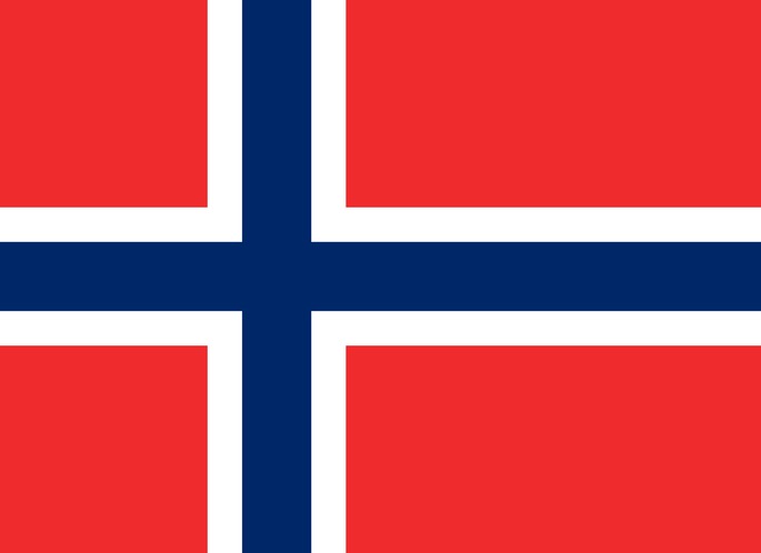 Bandeira da Noruega