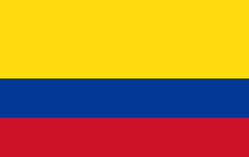 bandeira da Colômbia