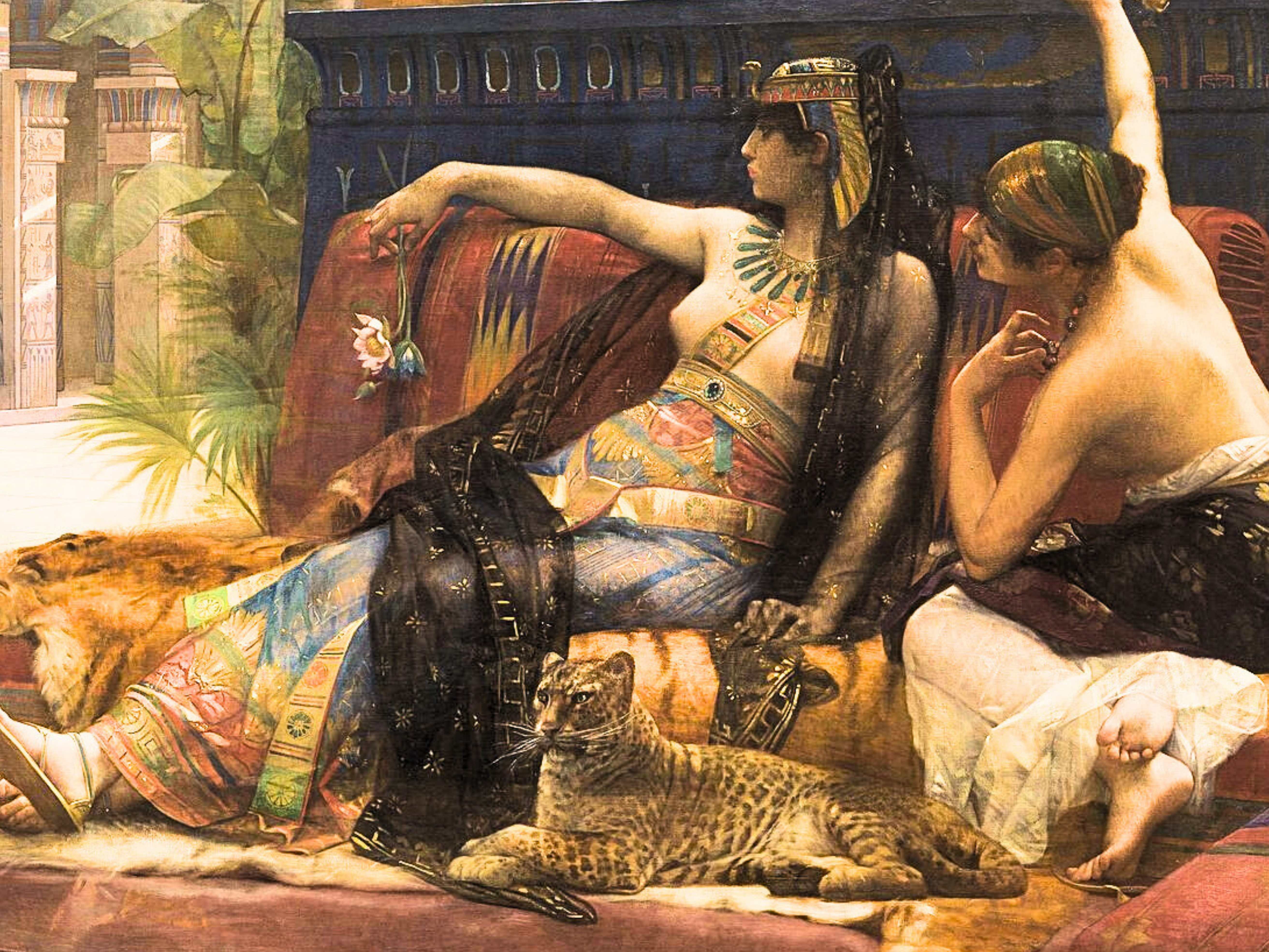 Pintura de Cleópatra