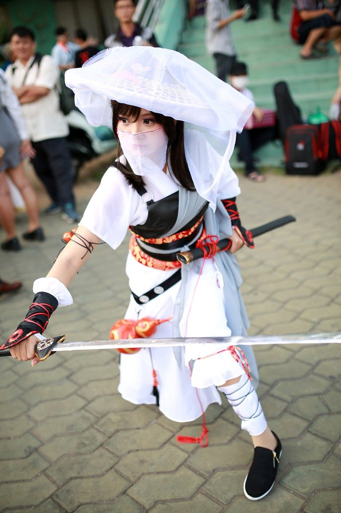 Cosplay de samurai