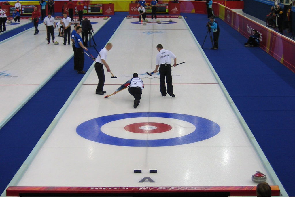 Curling pista