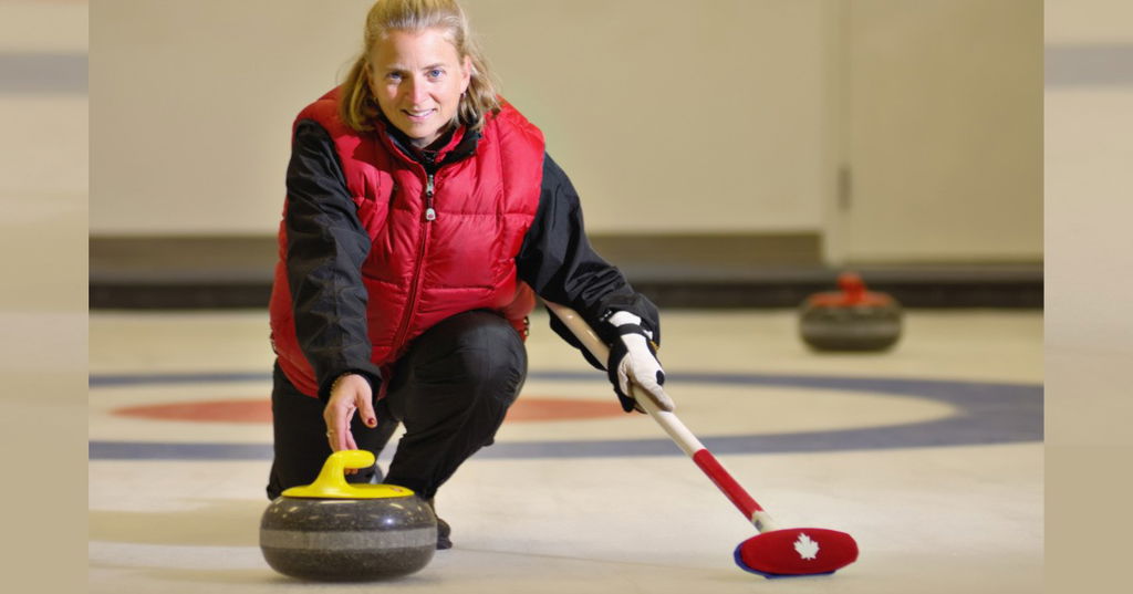 Jogadora de curling