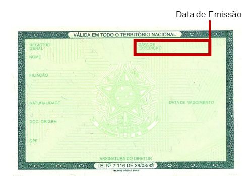 Data de Emissão: o que é, onde fica e o que significa - Significados
