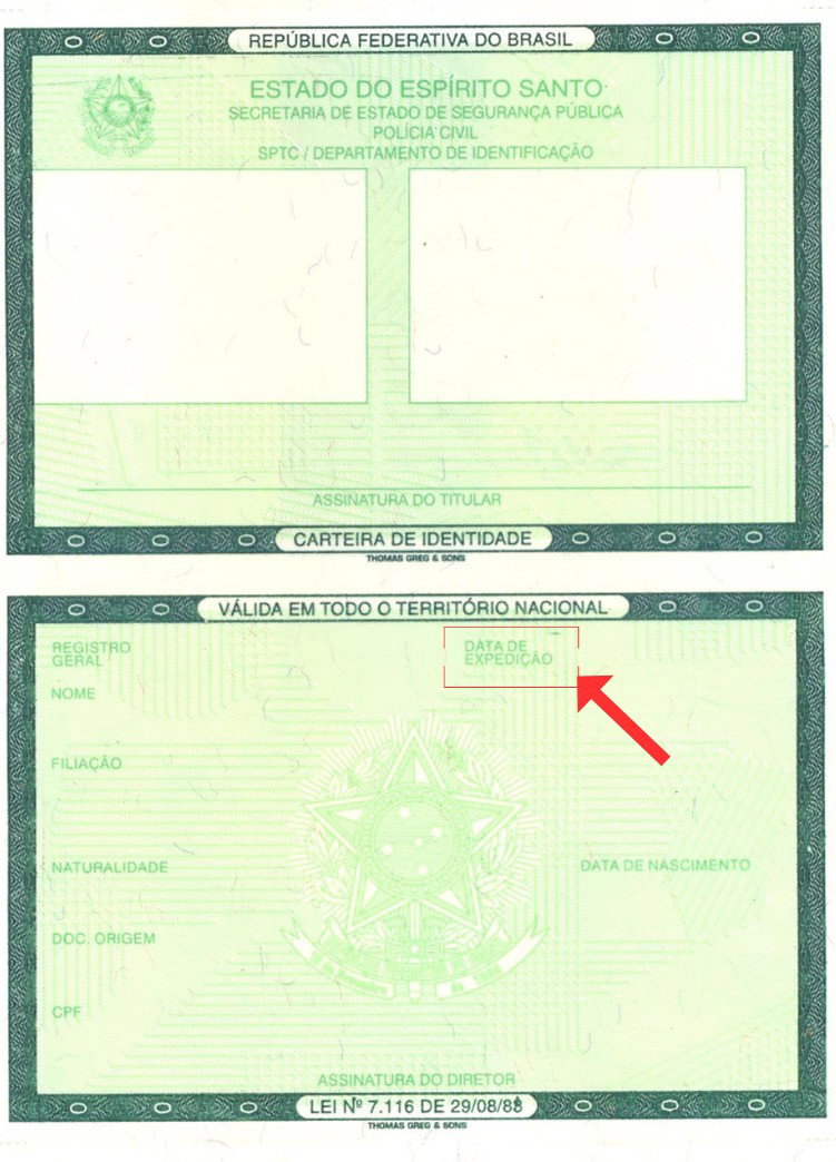 Data de Expedição: o que é, o que significa e onde fica - Significados