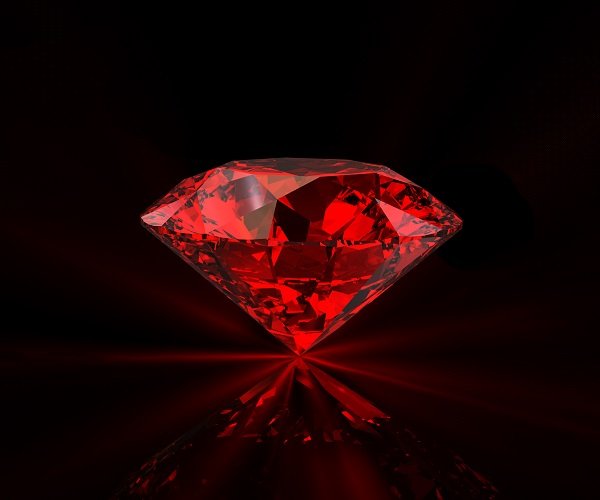 diamante vermelho