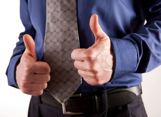 sinal de positivo linguagem não verbal