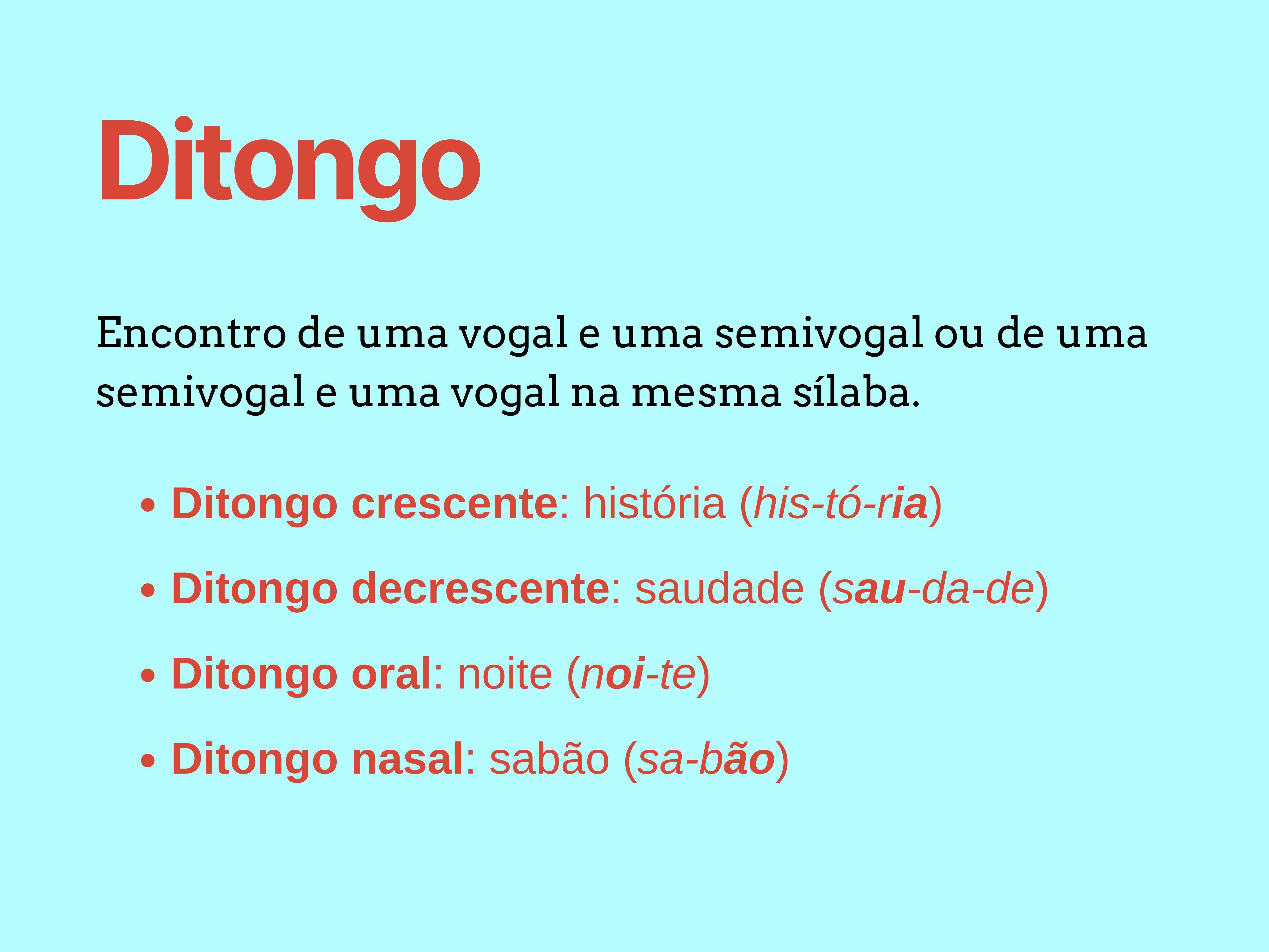 Ditongo