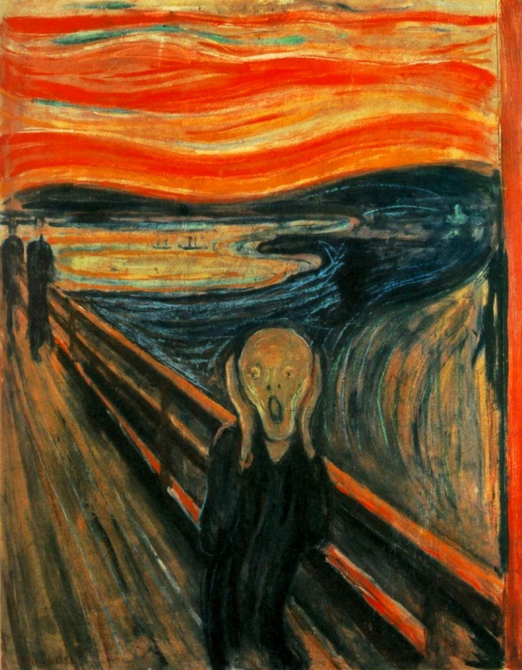 O grito, de Evard Munch