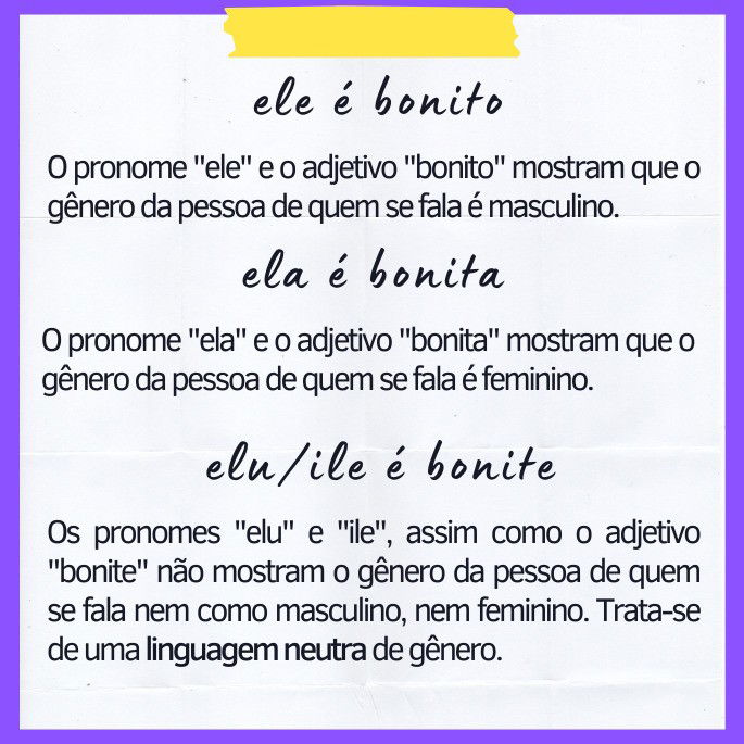 Pronome Neutro: entenda o que é e como usar (com exemplos) - Significados