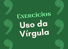 Exercício sobre uso da vírgula (com gabarito explicado)