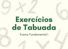 Atividades das tabuadas de multiplicação (para imprimir)