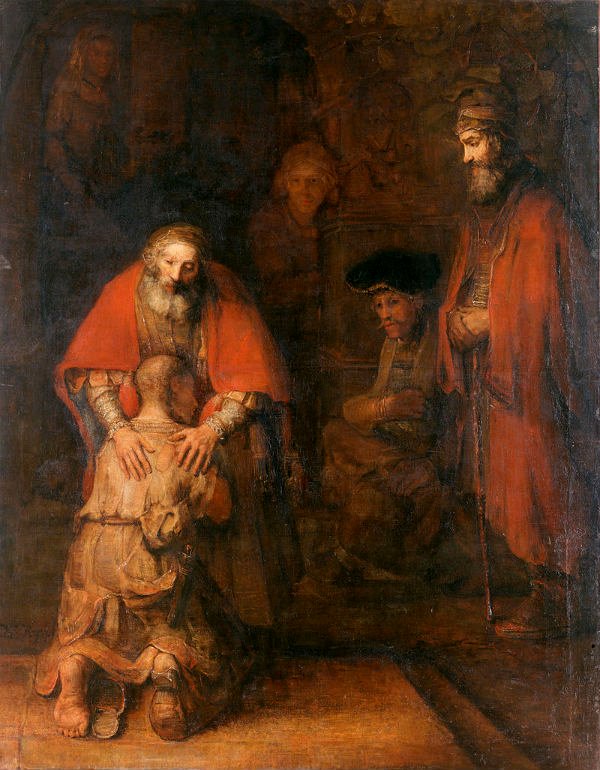 O retorno do Filho Pródigo, Rembrandt