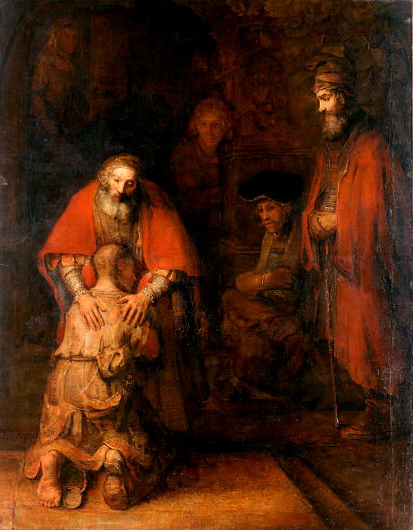 O retorno do Filho Pródigo, Rembrandt