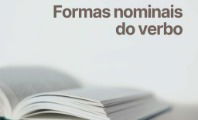 Formas nominais do verbo