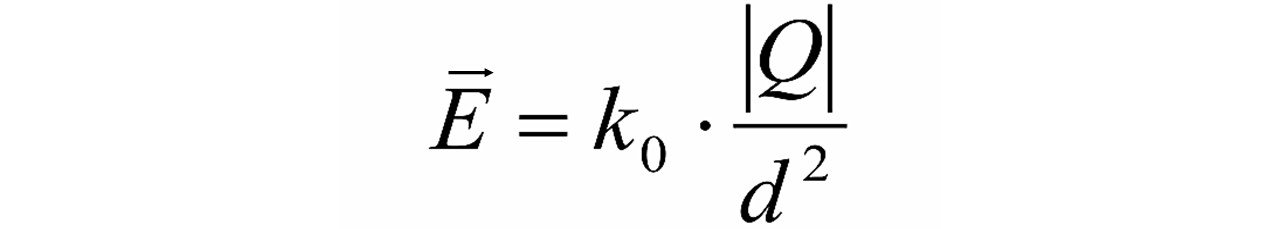Fórmula do campo elétrico