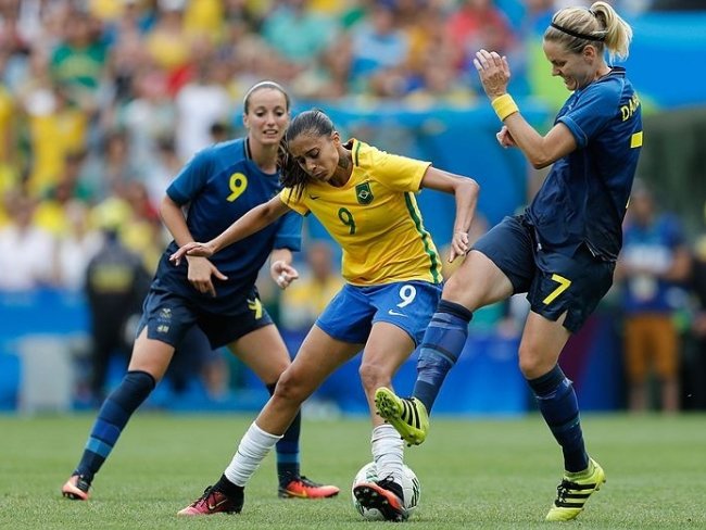 futebol feminino Brasil Suécia