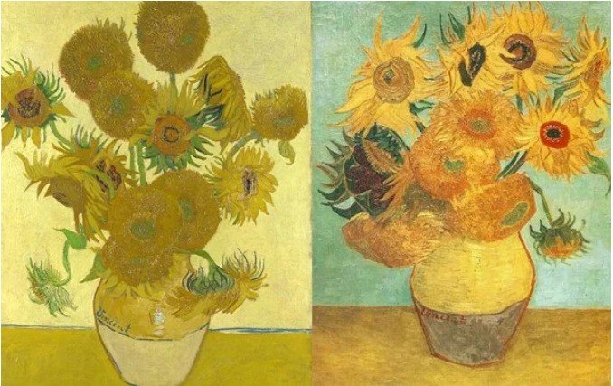 Girassóis de van Gogh
