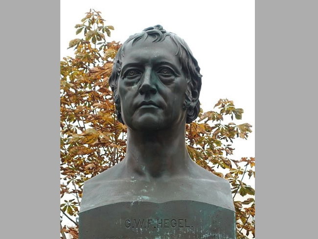 hegel statue