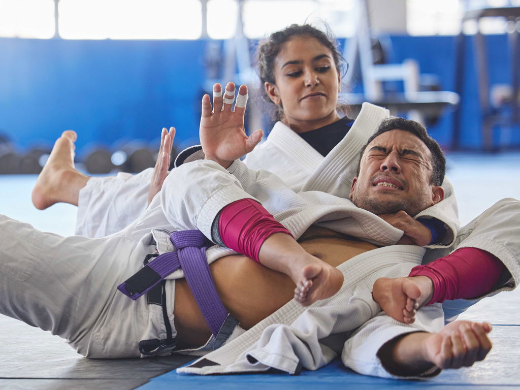 Lutadores de jiu-jitsu