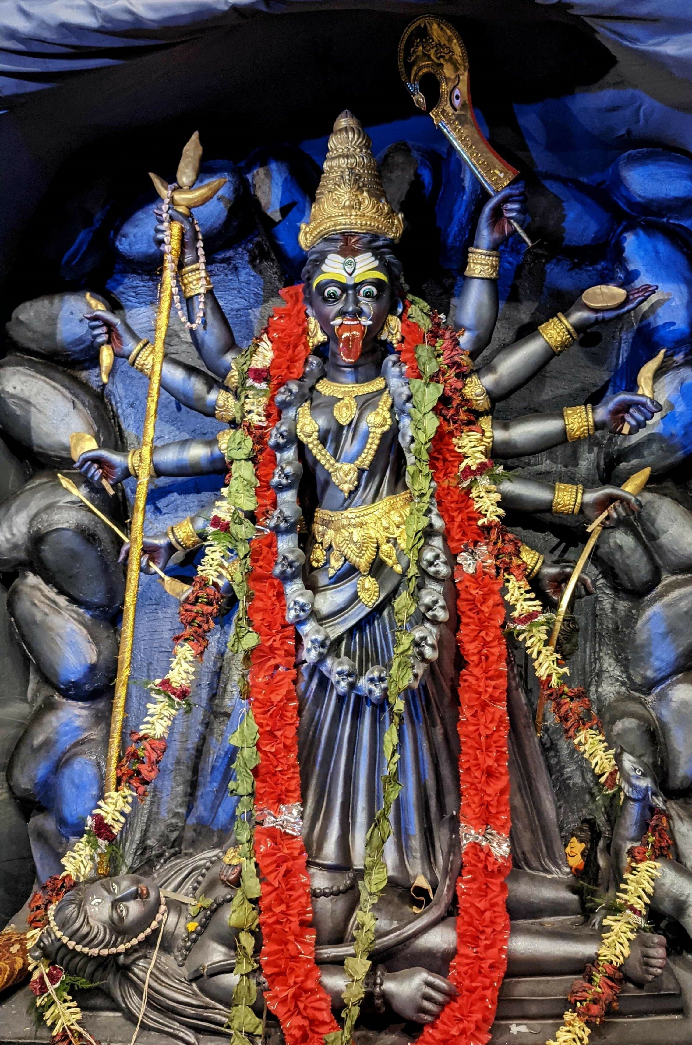 Imagem da deusa Kali