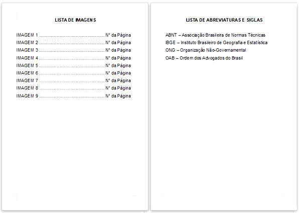 Exemplos De Formatação Pelas Regras E Normas Da Abnt Para Trabalhos Acadêmicos Significados 0690