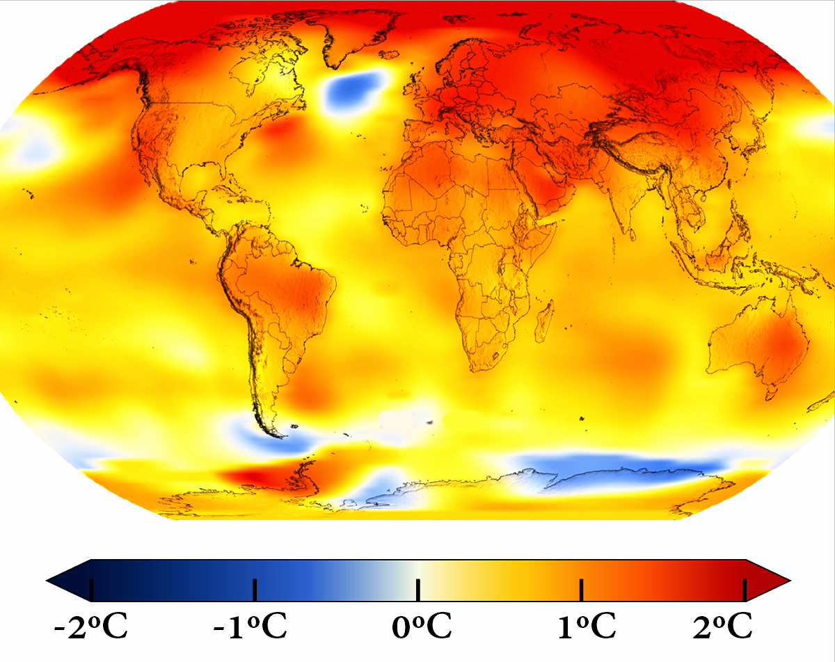 Mapa NASA