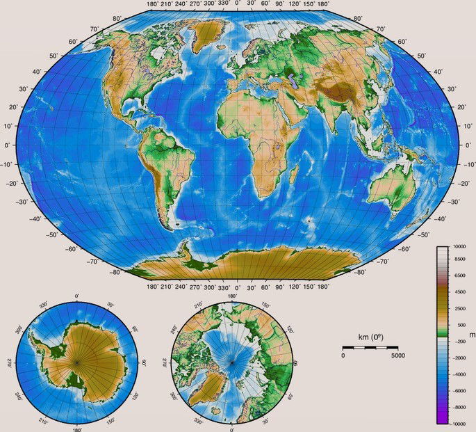 Mapa-mundi: continentes, países, capitais e oceanos - Enciclopédia  Significados