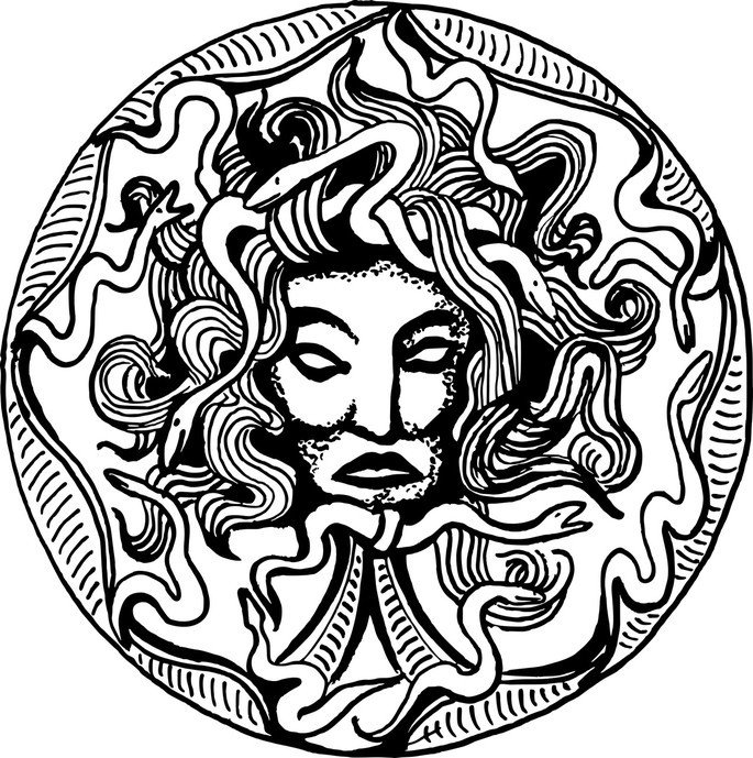 Medusa - Mitologia Grega - pixabay