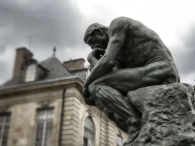 O Pensador, estátua de Auguste Rodin em Paris