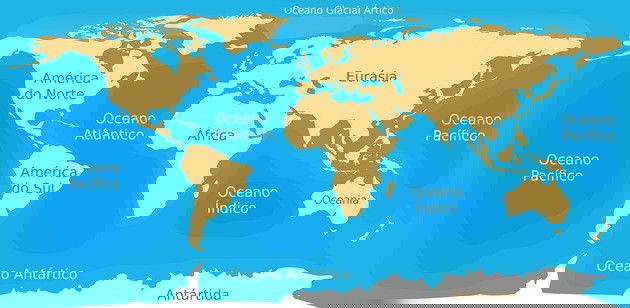 Os oceanos da Terra