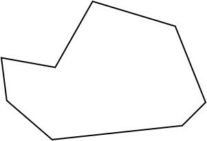 octógono irregular