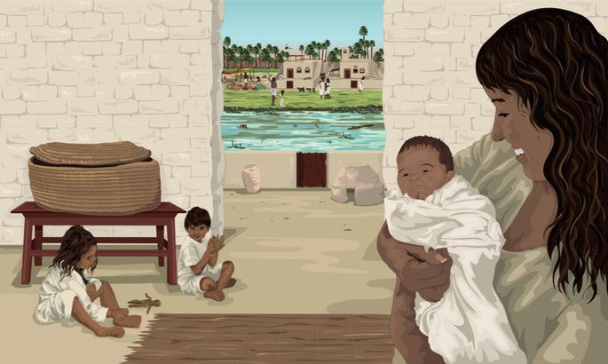 Décima praga do Egito: morte dos primogênitos.