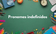 Pronomes indefinidos