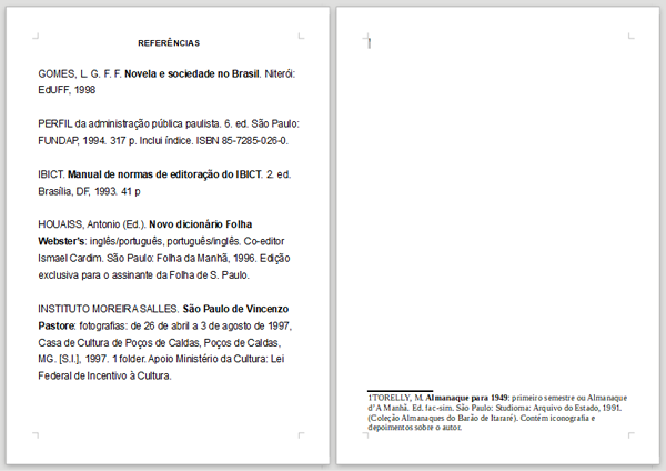 Referências - ABNT