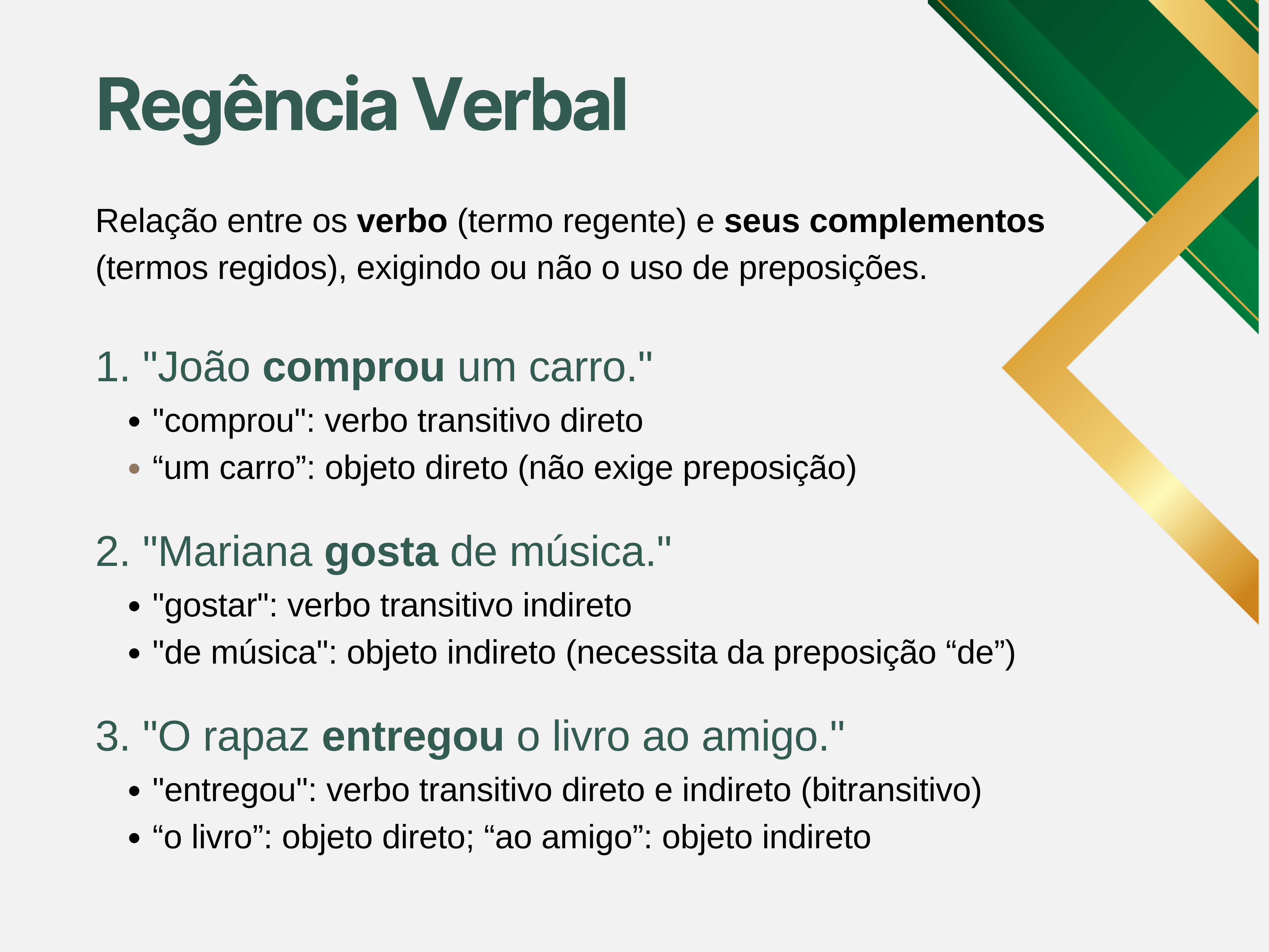 Regência verbal