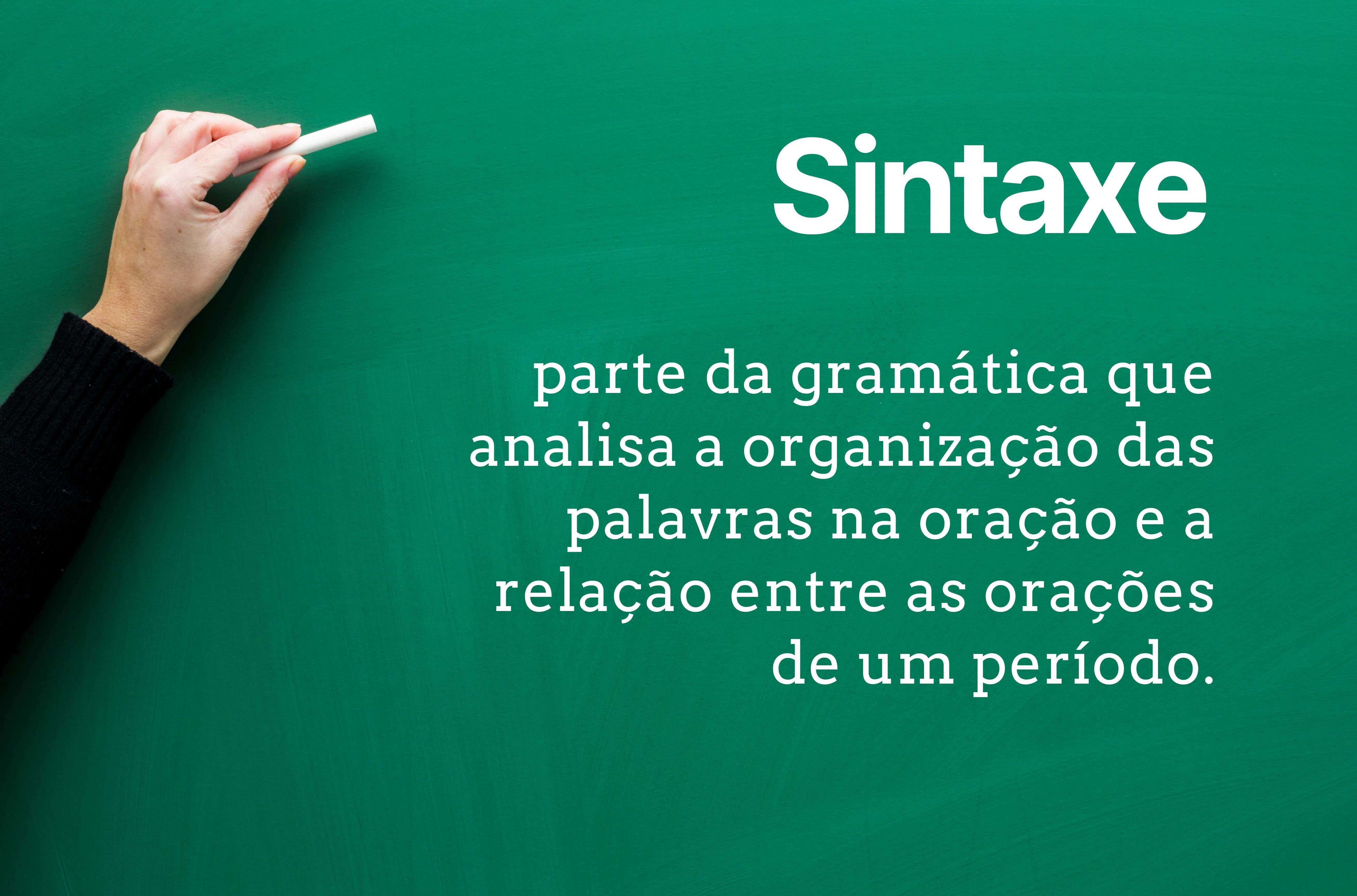 Sintaxe