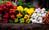 Os tipos de legumes e vegetais