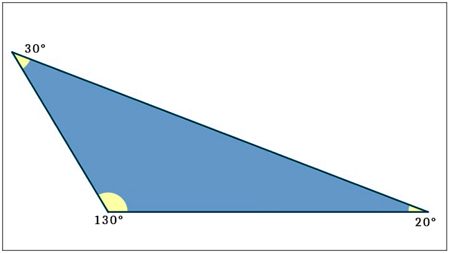 Triângulo - Obtusângulo