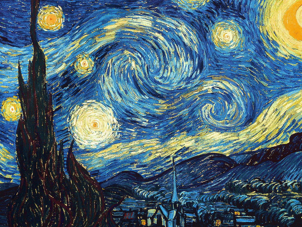 Noite estrelada, de Vincent van Gogh