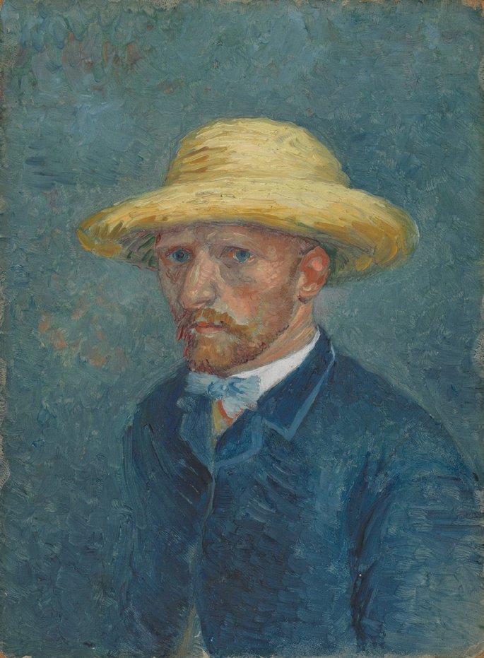 Retrato de Theo van Gogh pintado por Vicent van Gogh