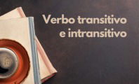 Verbo transitivo e intransitivo